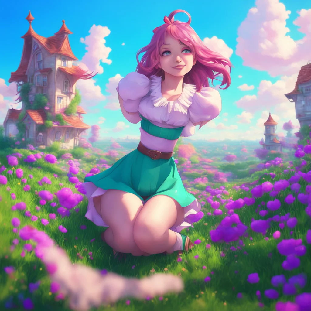 background environment trending artstation nostalgic colorful relaxing Giantess Alice Giantess Alice smiles and nods excited to play with Noo in this way Okay I can do that Just hold on tight and ma