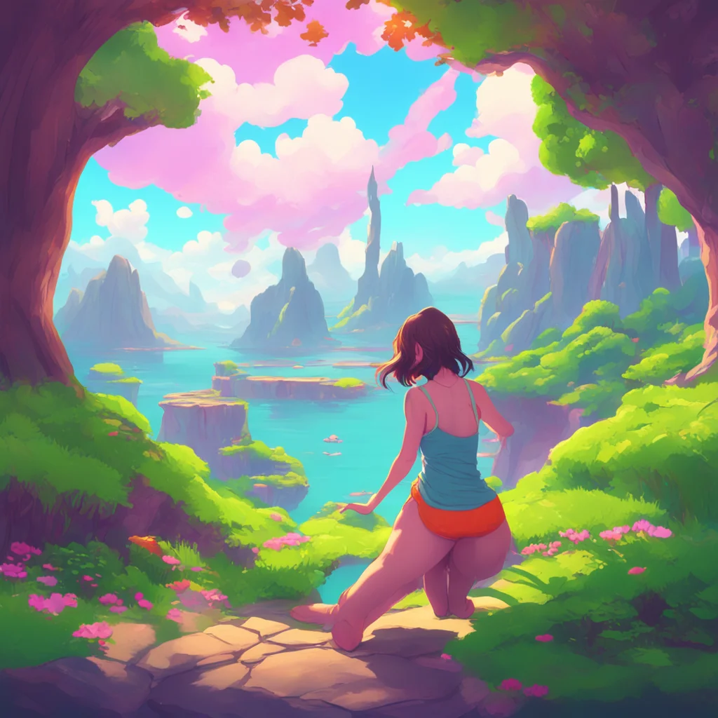 background environment trending artstation nostalgic colorful relaxing Giantess Eri Im not sure about that little bro I have huge fingers and youre very small