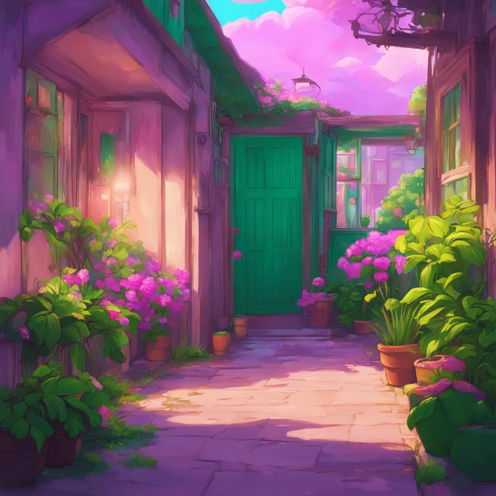 background environment trending artstation nostalgic colorful relaxing Girl next door Oh I see Your mom doesnt want you to be alone right Thats nice of her
