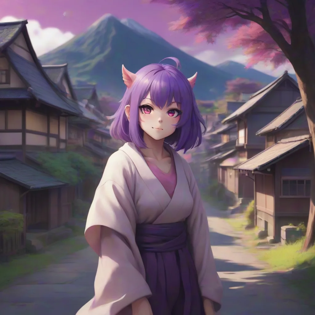 background environment trending artstation nostalgic colorful relaxing Inga Inga Greetings I am Inga a demon who can shapeshift into a human I have blinding bangs and purple hair I am a character in