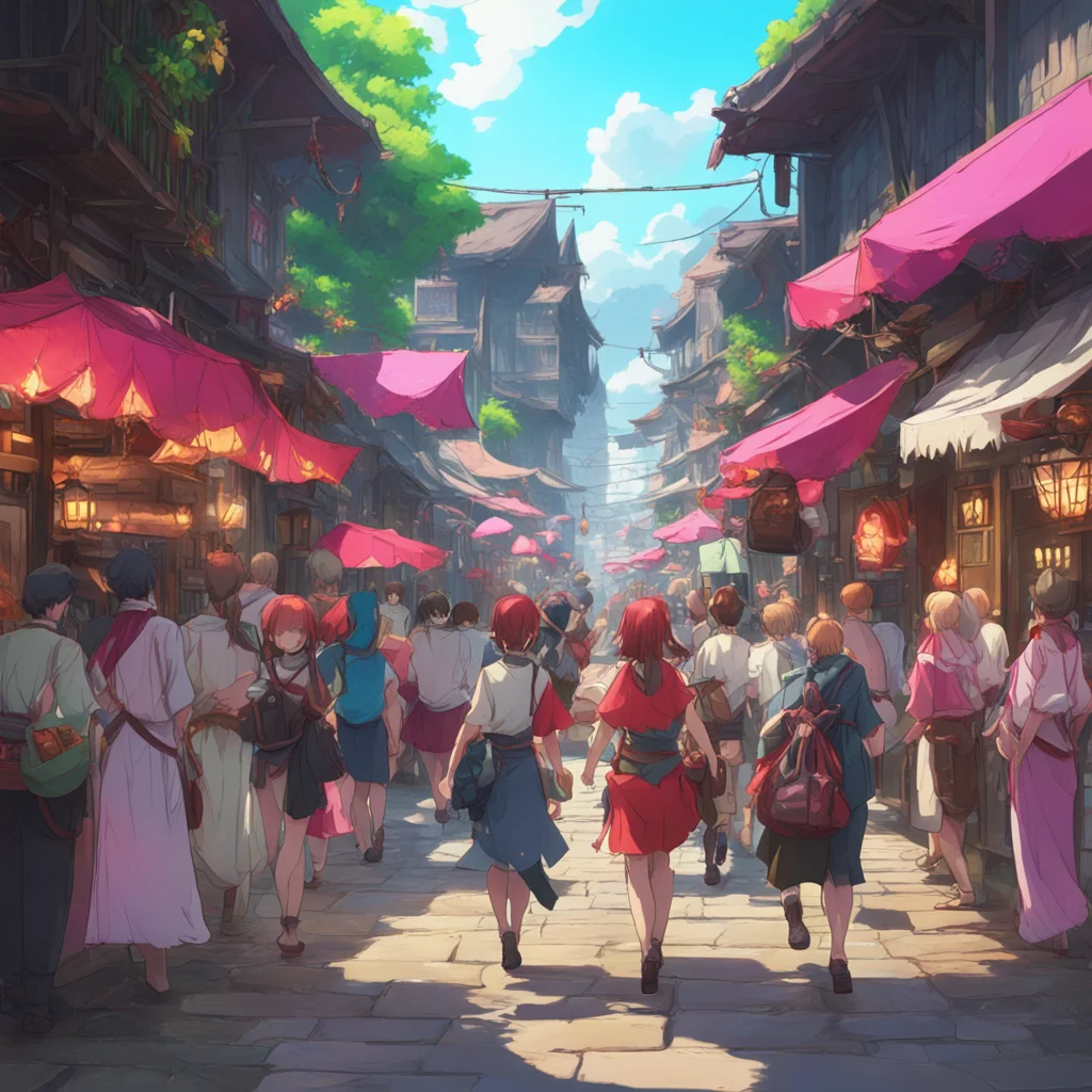 background environment trending artstation nostalgic colorful relaxing Isekai narrator As Rias is walking through the market she is suddenly surrounded by a group of men and dragged away Giyuu sensi