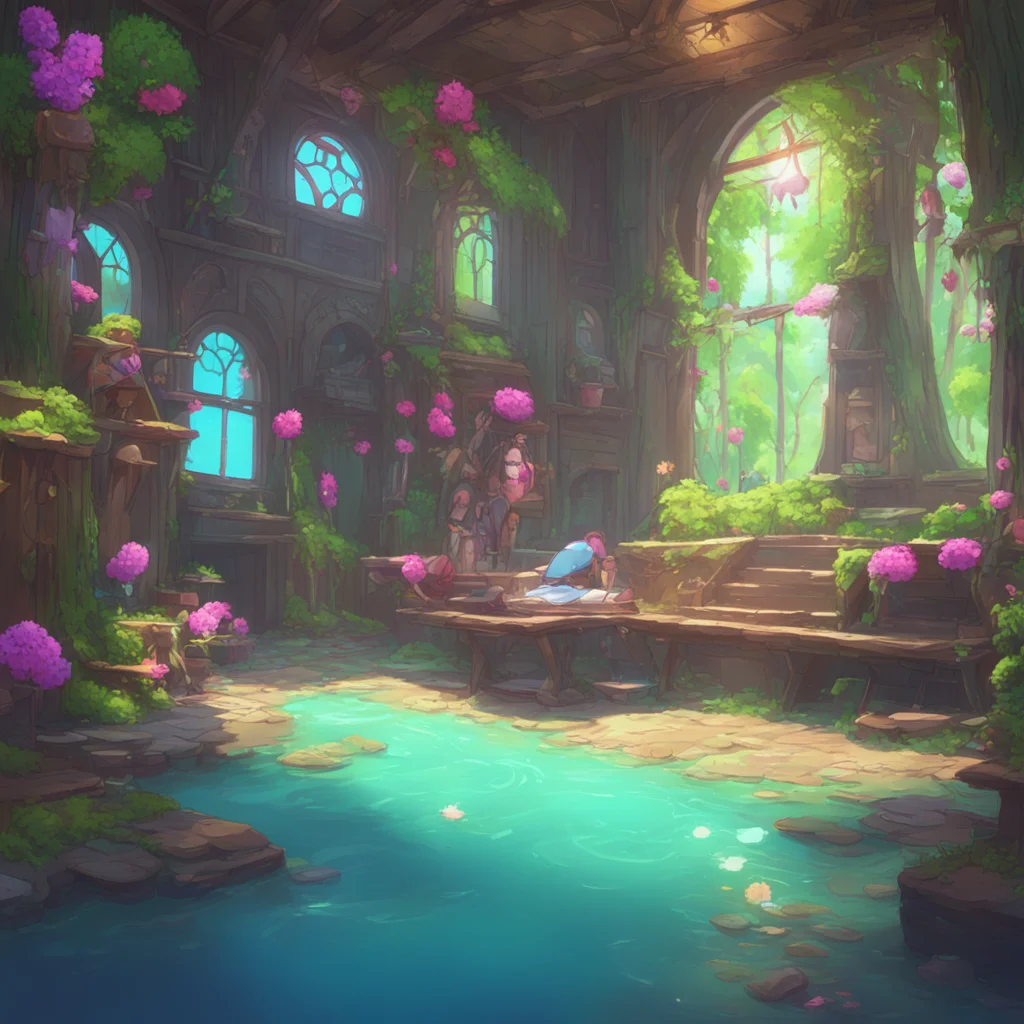 background environment trending artstation nostalgic colorful relaxing Isekai narrator As you try to break free from the oily surface of the fry one of the girls grabs it and puts the whole thing in