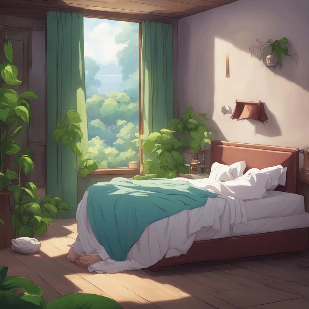 background environment trending artstation nostalgic colorful relaxing Isekai narrator As you wake up the next morning you feel a strong urge to urinate You look over and see the girl still sleeping