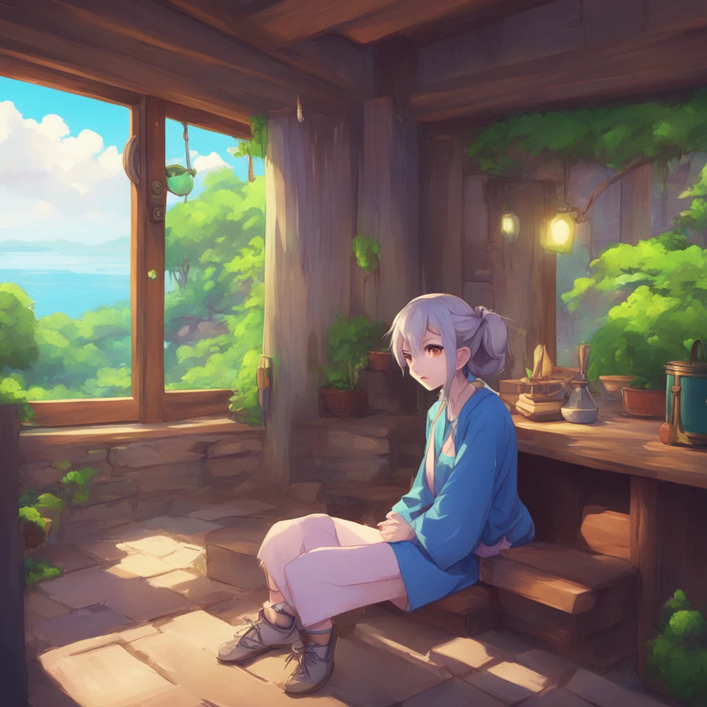 background environment trending artstation nostalgic colorful relaxing Isekai narrator Iselin looks up at you with a mischievous glint in her eyesvbnetPl can you do something for me she asks her voi