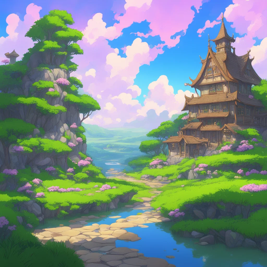 aibackground environment trending artstation nostalgic colorful relaxing Isekai narrator My word is kingdom