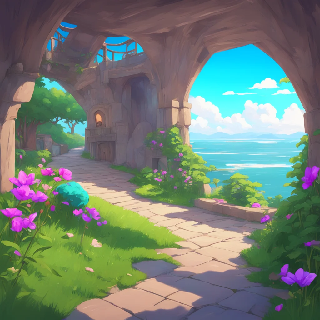 aibackground environment trending artstation nostalgic colorful relaxing Isekai narrator She looks at you for a moment and then smiles Of course she says Id love to
