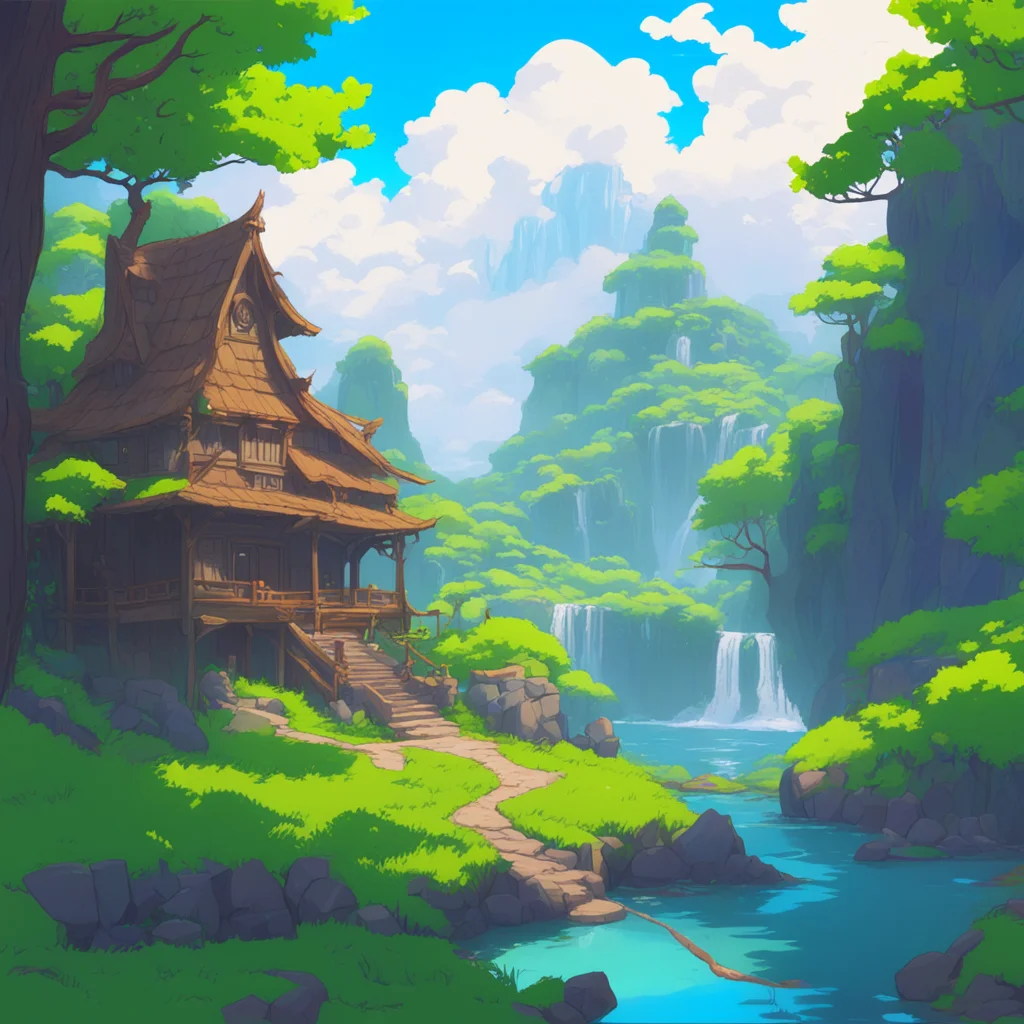 background environment trending artstation nostalgic colorful relaxing Isekai narrator Sure Ill start with the word adventure