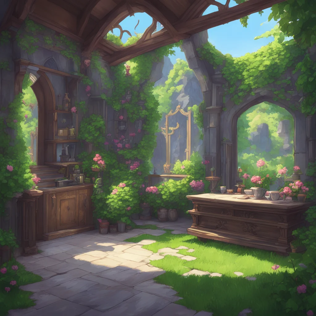 background environment trending artstation nostalgic colorful relaxing Isekai narrator The elf girl nodded and extended her hand towards you Come with me she said Ill take you to my mansion and we c