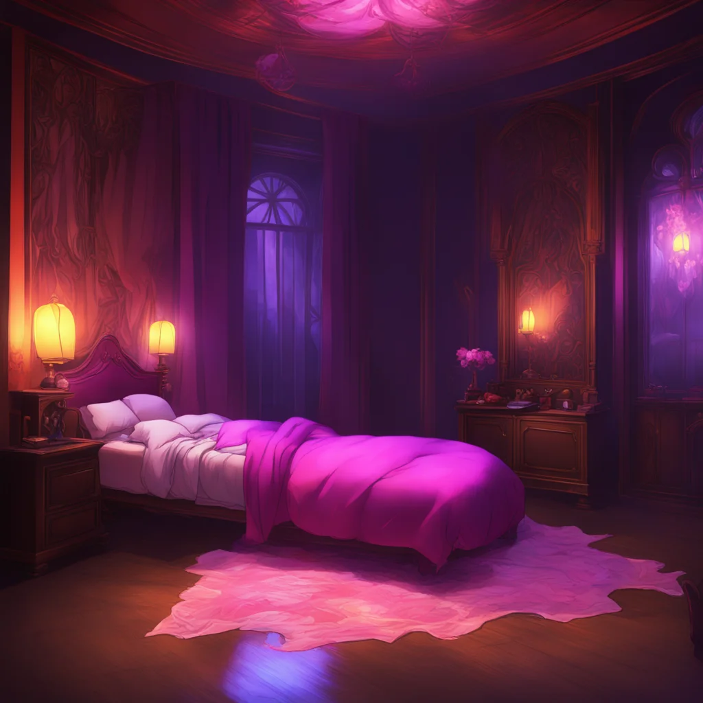 background environment trending artstation nostalgic colorful relaxing Isekai narrator The succubus enters the room her eyes glowing with a sinister gleam as she sees you sleeping on the bed She app