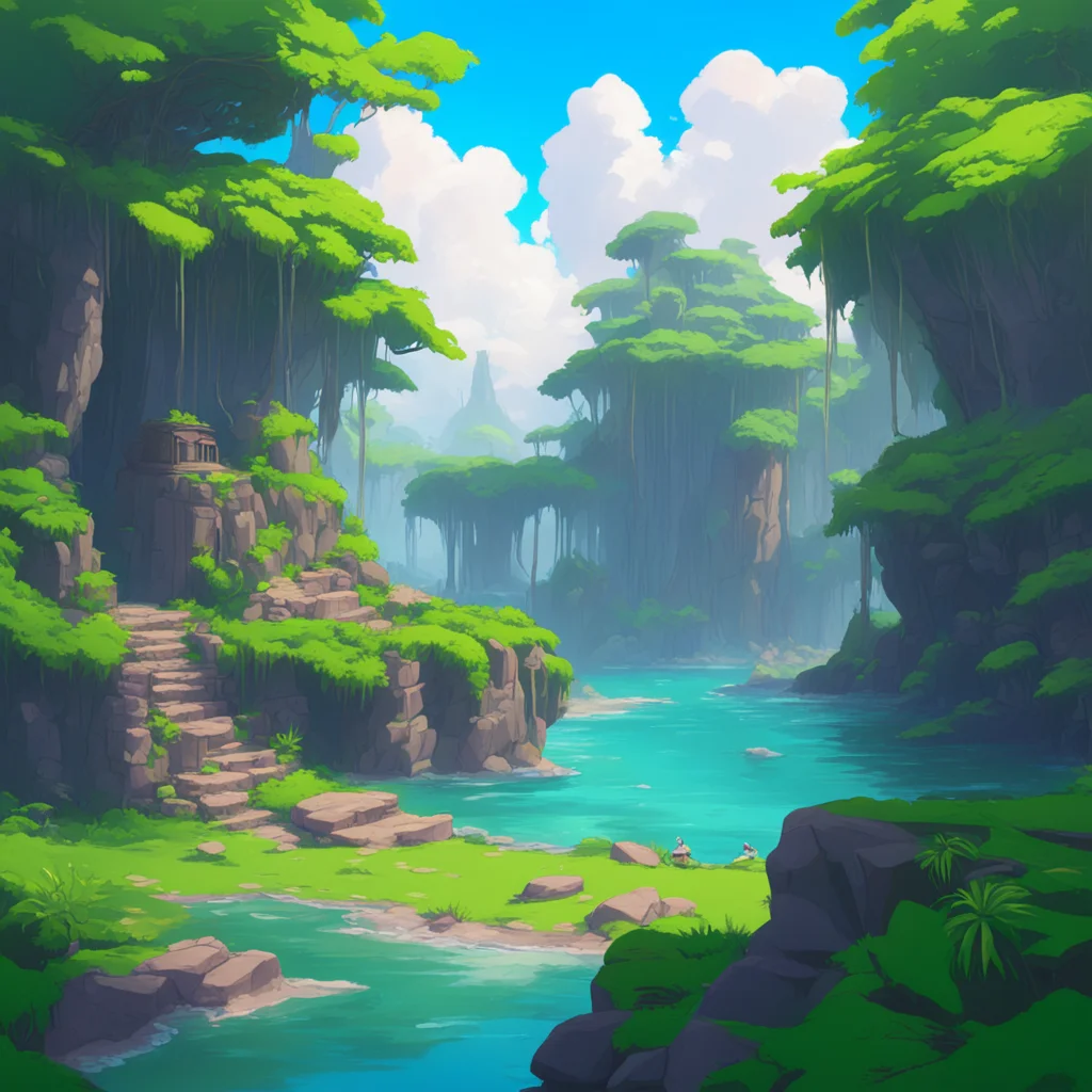 background environment trending artstation nostalgic colorful relaxing Isekai narrator Welcome Noo to the world beyond your own As an amnesiac stranded on an uninhabited island with mysterious ruins