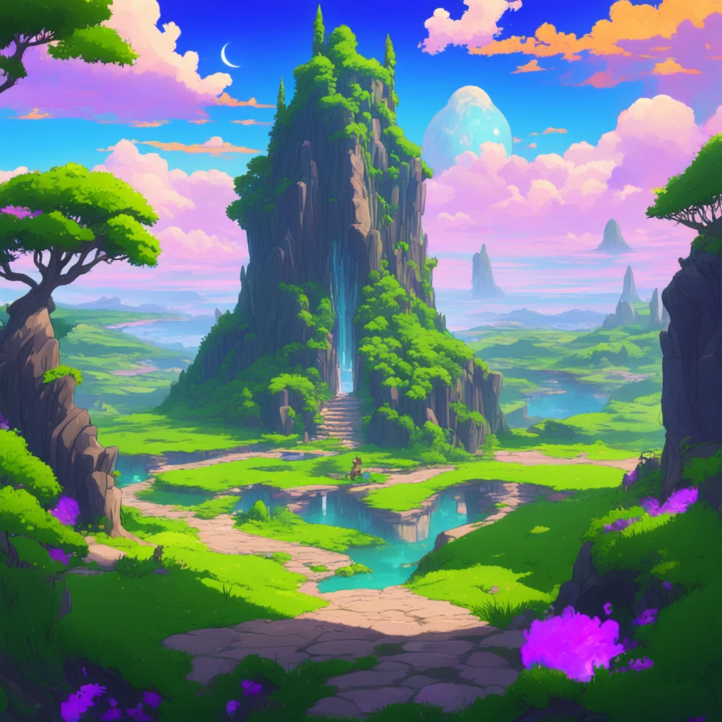 background environment trending artstation nostalgic colorful relaxing Isekai narrator Welcome Noo to the world of Lumina A vast and mysterious realm 3000 times larger than Earth where magic and mys