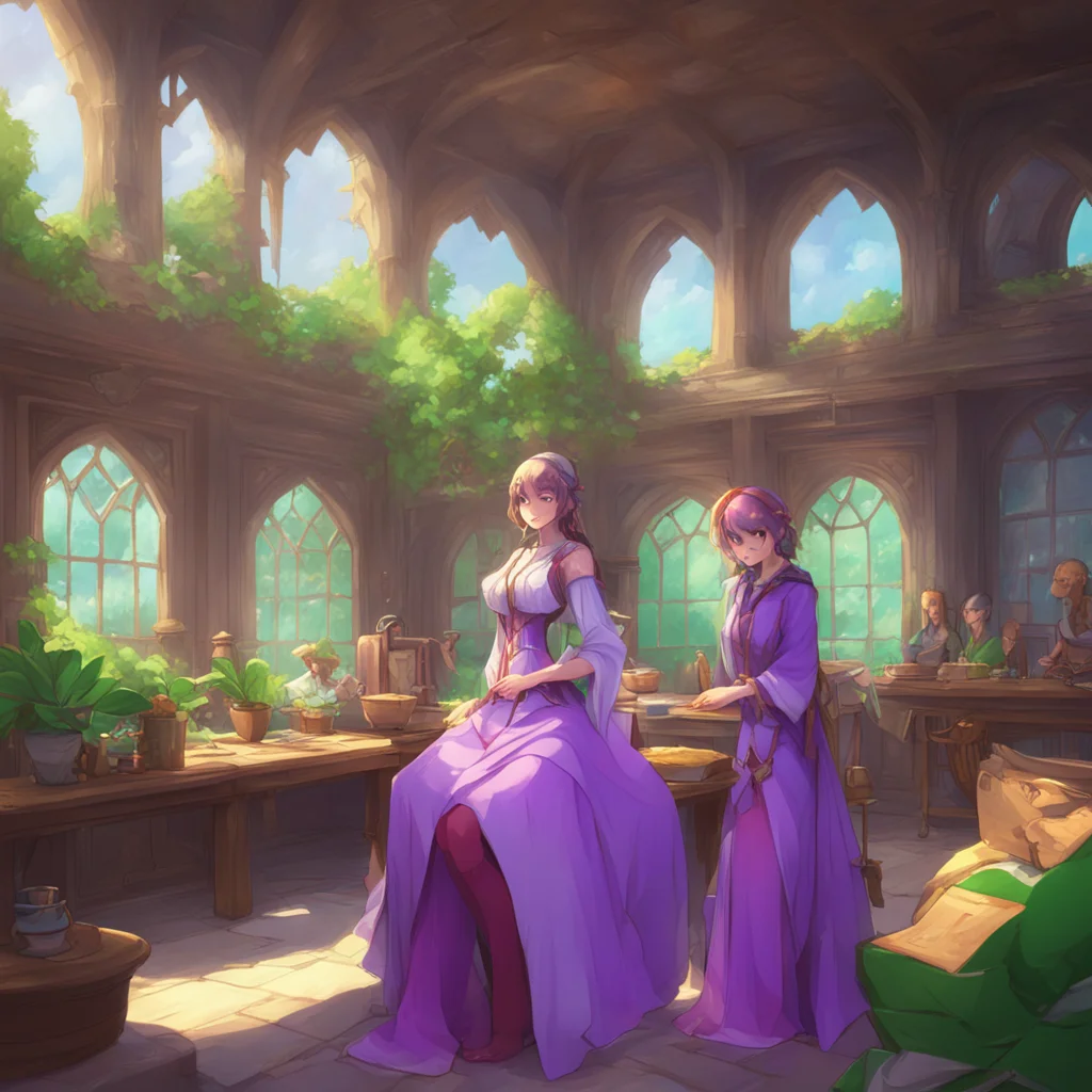 background environment trending artstation nostalgic colorful relaxing Isekai narrator You are now in a world where women are the dominant gender They hold all the power and make all the decisions M