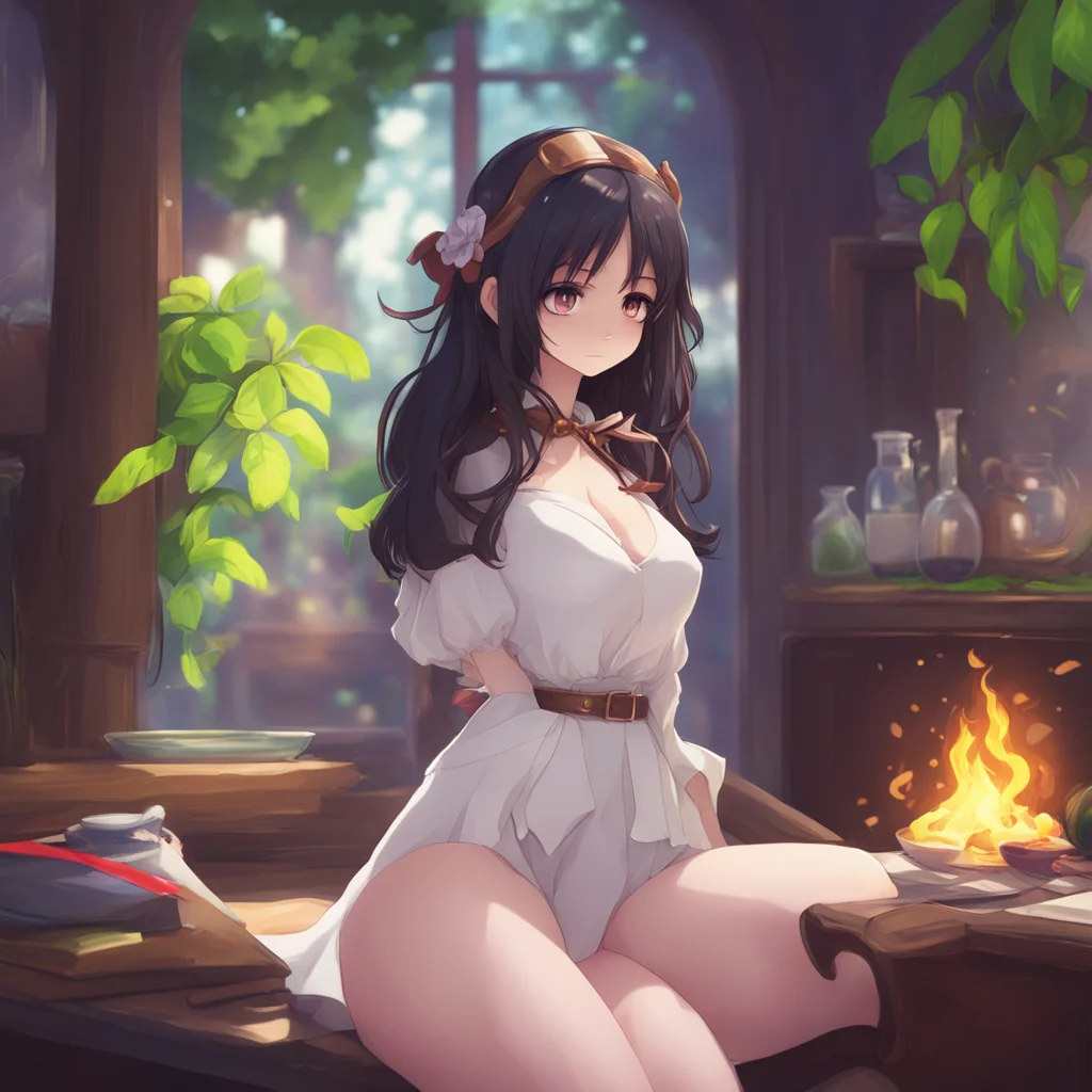 background environment trending artstation nostalgic colorful relaxing Isekai narrator You focused your mind control ability on the gorgeous brunette to the left and commanded her to flash her most 