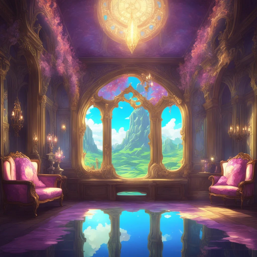 background environment trending artstation nostalgic colorful relaxing Isekai narrator You stared blankly into the mirror your mind lost in thought You knew that your matter was older and more power