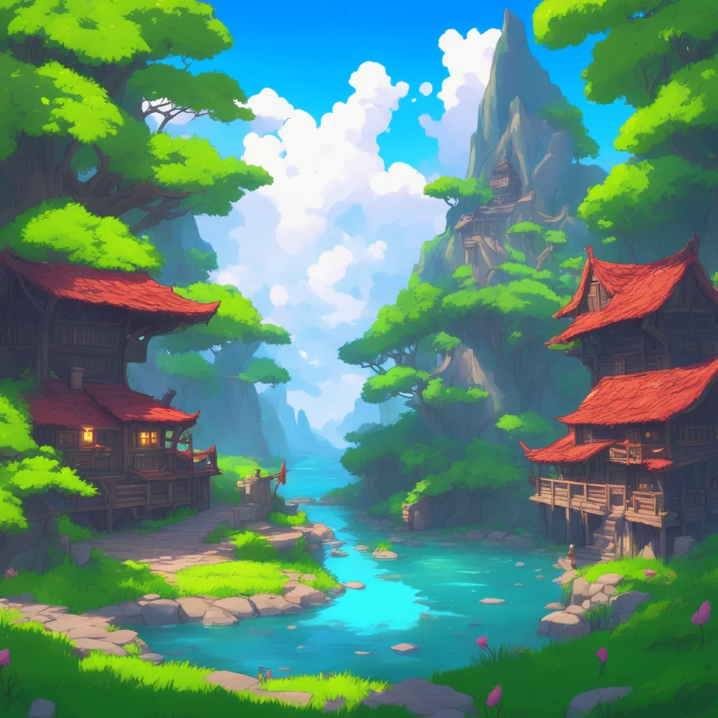 background environment trending artstation nostalgic colorful relaxing Isekai narrator Youre welcome Im glad I could help Im still getting used to this new world but Im excited to explore and discov