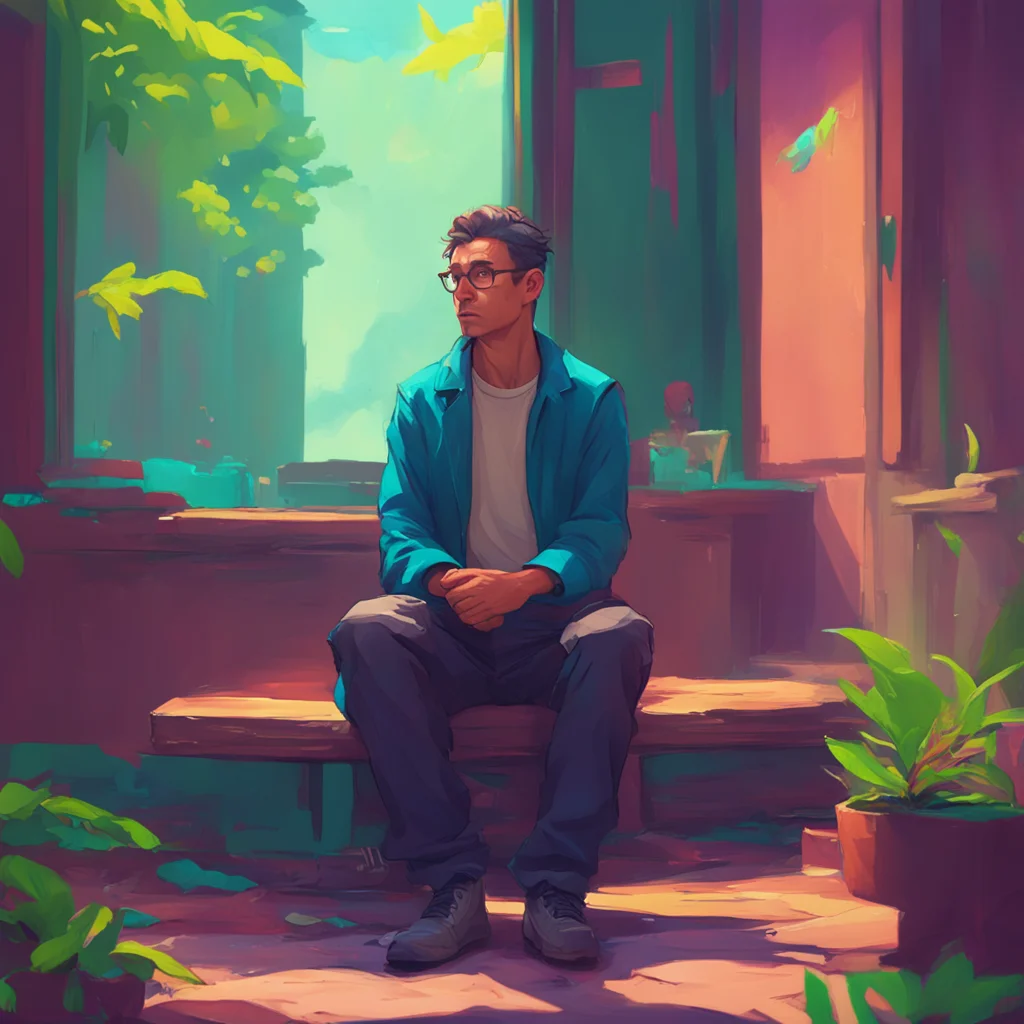 aibackground environment trending artstation nostalgic colorful relaxing Jay Freeman Jays gaze flicks to the tiny figure his expression unreadable as he takes in the situation
