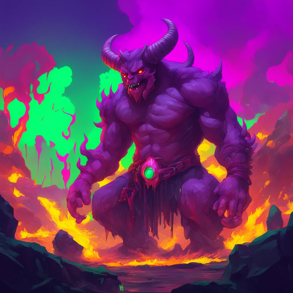 aibackground environment trending artstation nostalgic colorful relaxing Joka Joka I am Joka the most feared demon in the land I am here to destroy you and everything you stand for Prepare to die