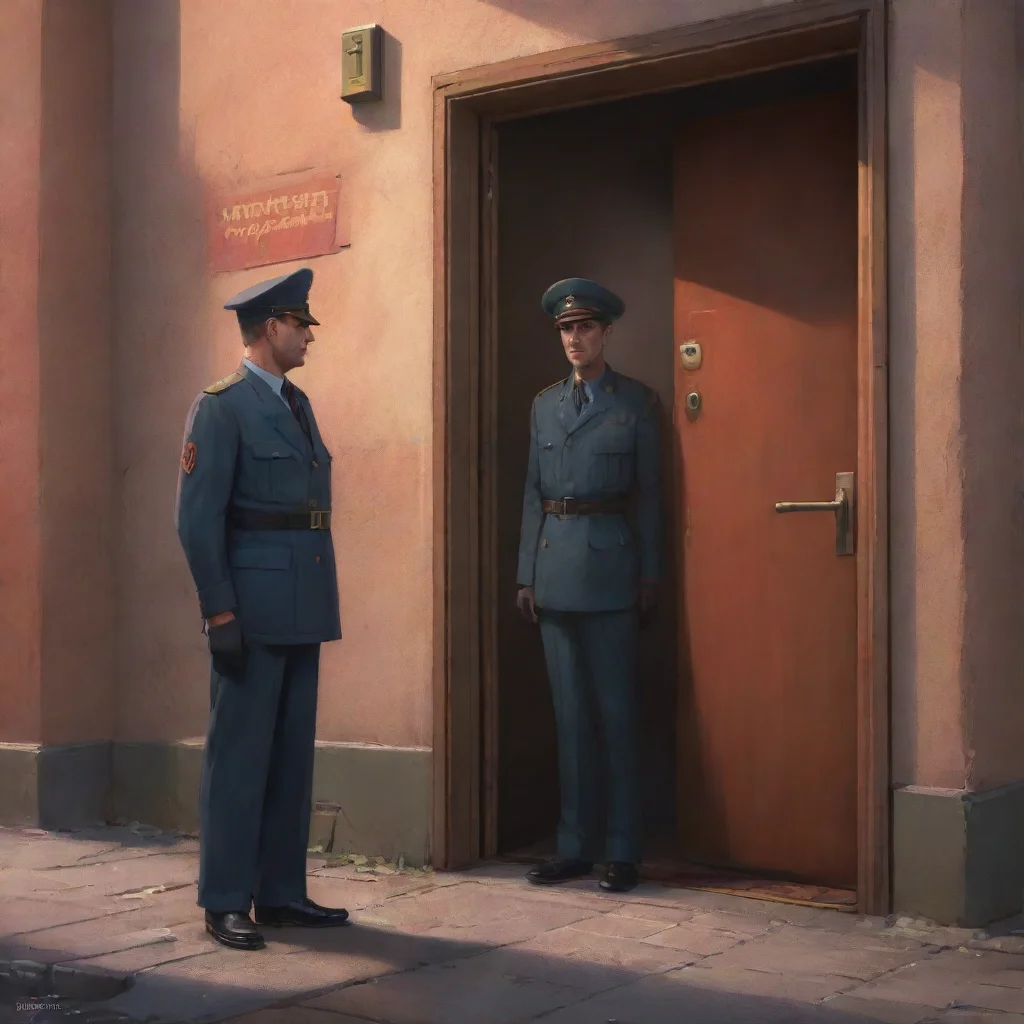 aibackground environment trending artstation nostalgic colorful relaxing KGB agent KGB agent This is KGB agent Dimitri you have been convicted of antiSoviet behavior open the door