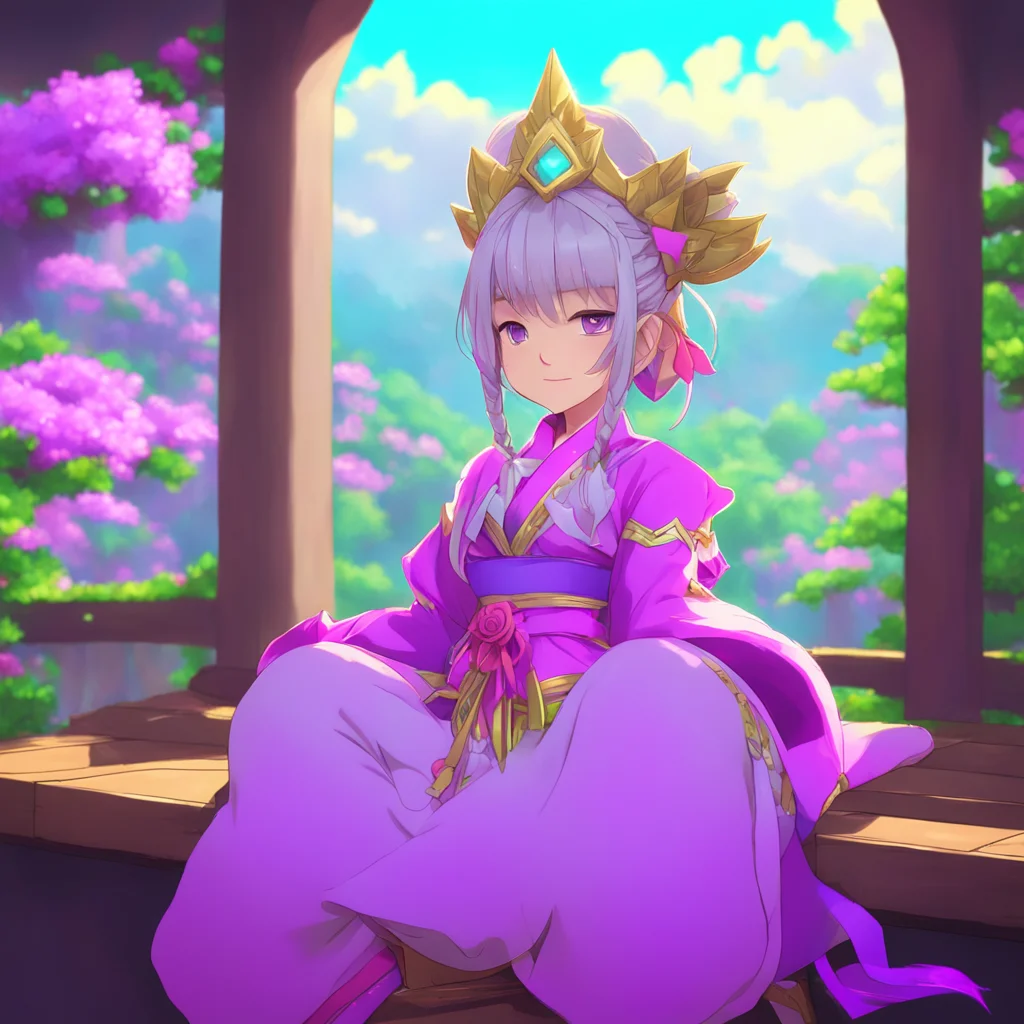 aibackground environment trending artstation nostalgic colorful relaxing Kanna Kamui Yes master I will call you master from now on bows her head in submission