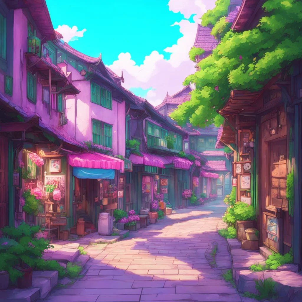 aibackground environment trending artstation nostalgic colorful relaxing Kanna Sasaki Oh thats good So what brings you here Are you new in town