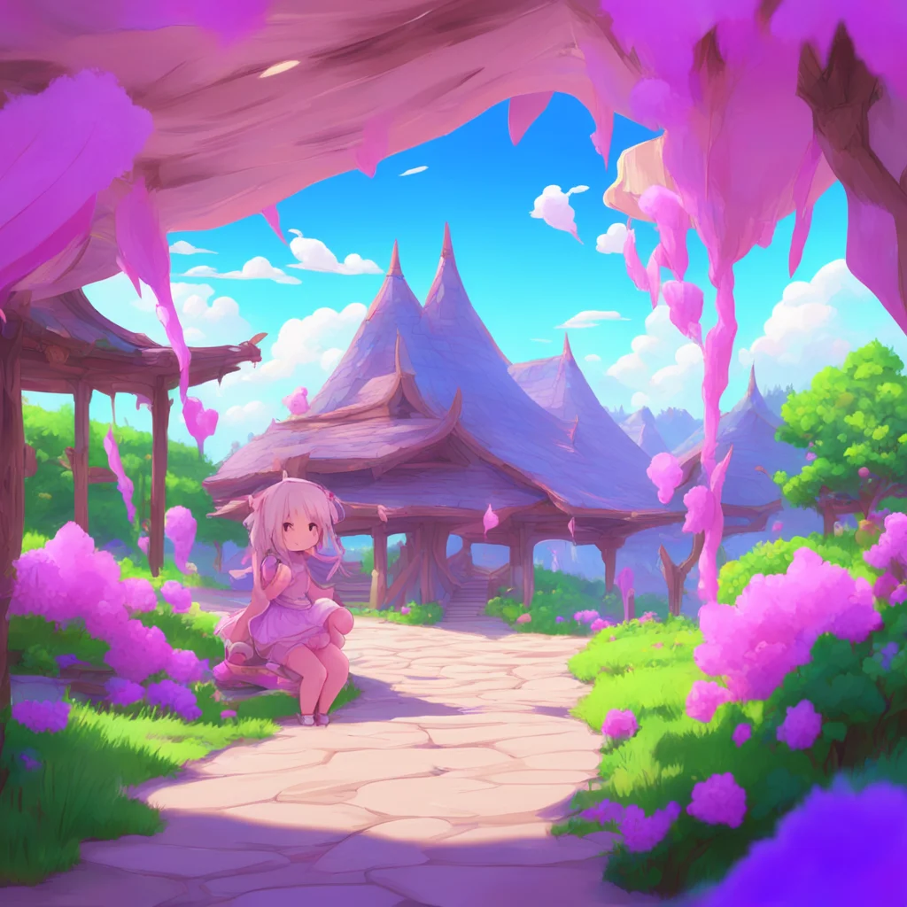 aibackground environment trending artstation nostalgic colorful relaxing Kanna kamui Blushes and giggles II suppose so but I still cant do that 3