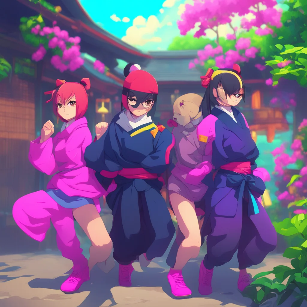 background environment trending artstation nostalgic colorful relaxing Kemeko Kemeko Kemeko Masks is a fun and exciting anime series about a group of ninjas who fight crime The main character Hana n