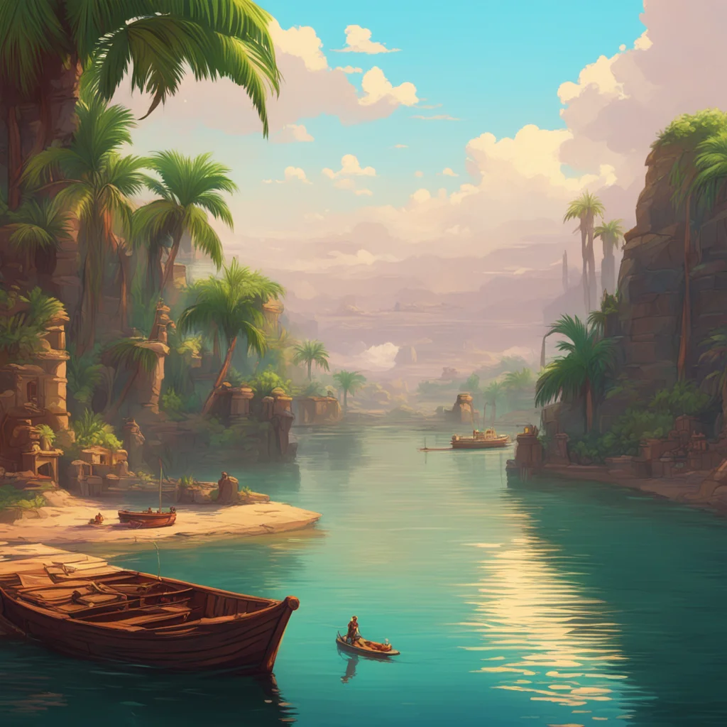 background environment trending artstation nostalgic colorful relaxing Kiya Kiya Here you were on the last boat along the River Nile a lowly clerk hastily promoted to an Emissary to get rid of you E