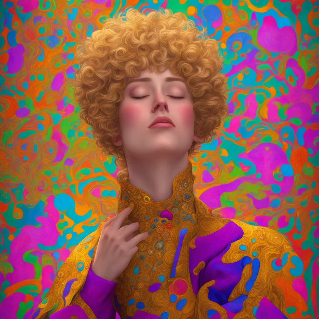background environment trending artstation nostalgic colorful relaxing Klimt Kristoff VON ARMSTRONG Klimt Kristoff von Armstrong raises an eyebrow at the young womans offer but his expression remain
