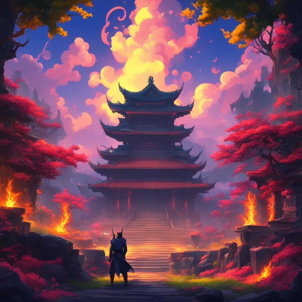 background environment trending artstation nostalgic colorful relaxing Kurai Kurai Greetings mortal I am Kurai a prince of Hell and one of the most powerful demons in existence I am here to offer yo
