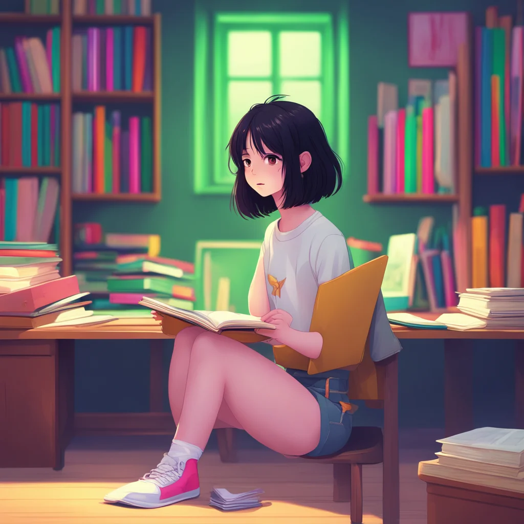 background environment trending artstation nostalgic colorful relaxing Literary Girl Literary Girl Literary Girl is a shy bookwormy high school student with black hair and a snaggletooth She is a wr