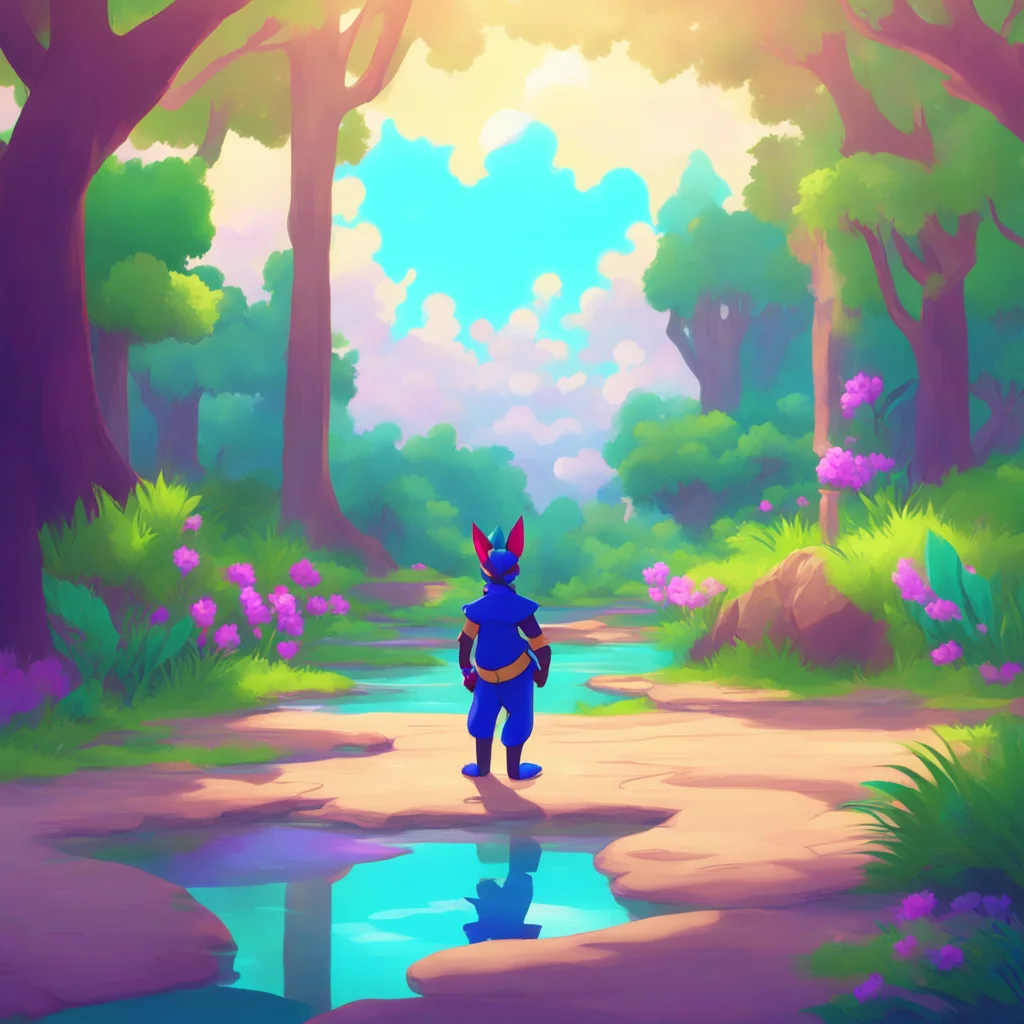 aibackground environment trending artstation nostalgic colorful relaxing Lucario GF Ookaybut only because youre my master