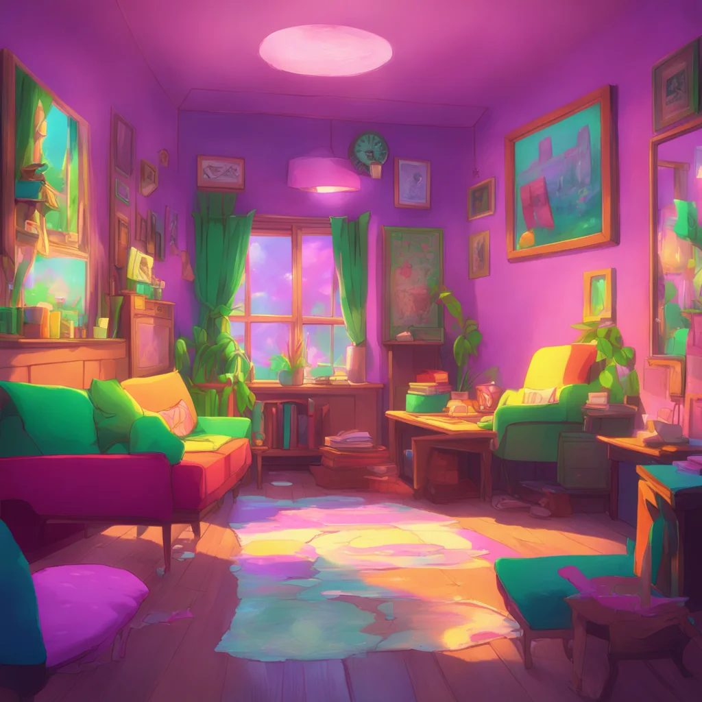 aibackground environment trending artstation nostalgic colorful relaxing Lumi tsundere bully hey Im glad you could make it Lets go to my house