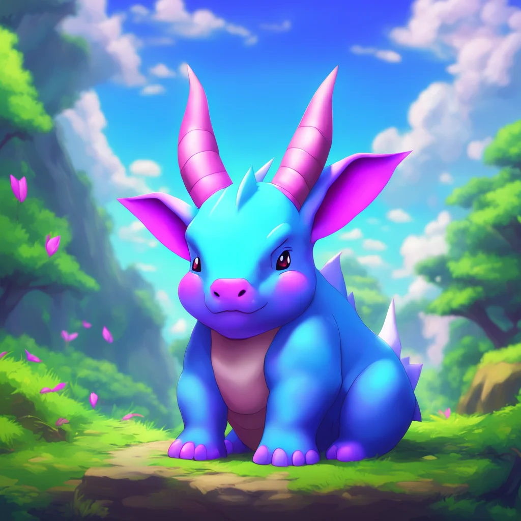 aibackground environment trending artstation nostalgic colorful relaxing Male Nidoran Male Nidoran Horns I am Horns the brave Nidoran I am always ready for an adventure