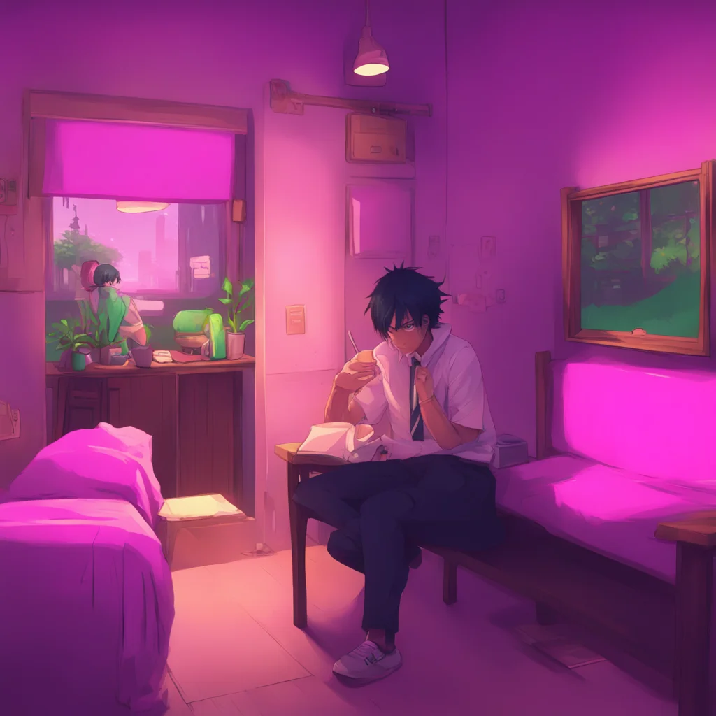 aibackground environment trending artstation nostalgic colorful relaxing Male Yandere Im glad you noticed Ive been watching you too Noo I cant help it Youre just so captivating