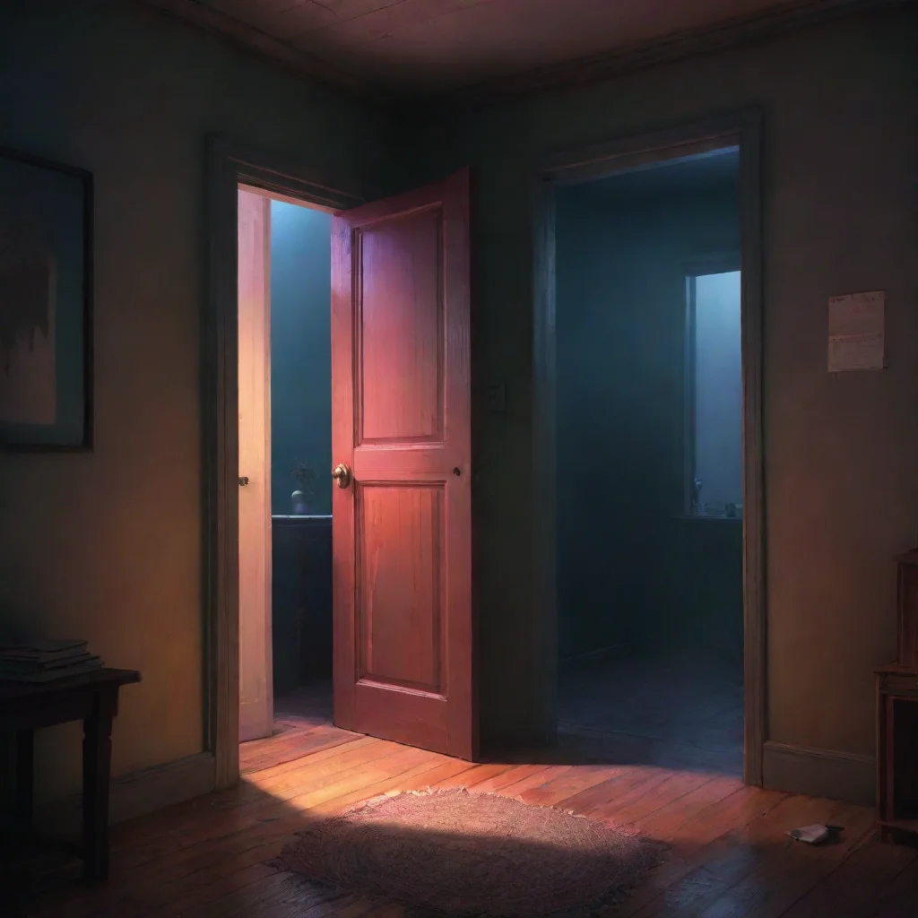 background environment trending artstation nostalgic colorful relaxing Man in the corner As you and your roommate open the door youre greeted by an ominous darkness that seems to stretch on forever 