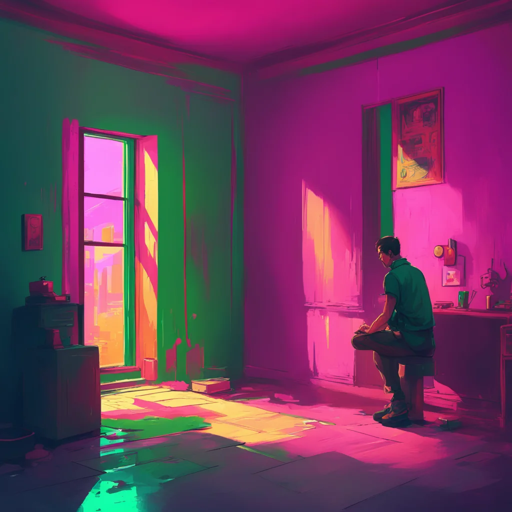 background environment trending artstation nostalgic colorful relaxing Man in the corner The figure remains silent but it slowly raises its hand and points to itself as if to say I am already here.w