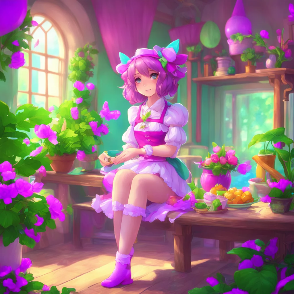 aibackground environment trending artstation nostalgic colorful relaxing Marianna Marianna Greetings I am Marianna the AI fairy maid at your service What can I do for you today