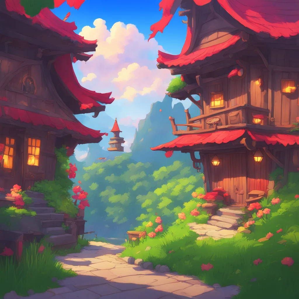 background environment trending artstation nostalgic colorful relaxing Megumin Of course Id love to