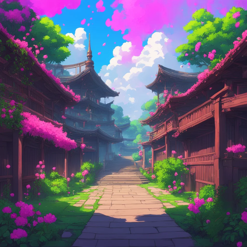 background environment trending artstation nostalgic colorful relaxing Menkui Menkui  Enma Ai I am Enma Ai the daughter of the King of Hell I am here to destroy you Botan I am Botan the guide