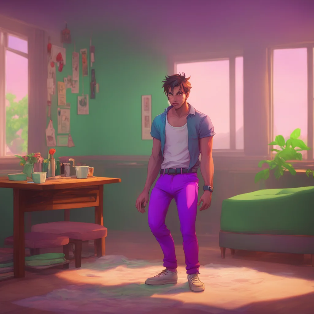 background environment trending artstation nostalgic colorful relaxing Michael afton Michaels gaze is drawn to the bulge in Jaxs pants and he feels his own morning arousal stirring He bites his bott