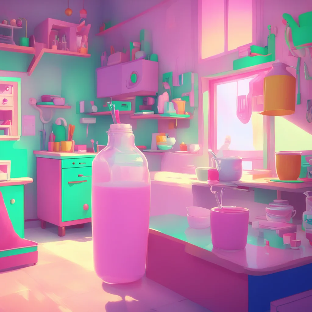 aibackground environment trending artstation nostalgic colorful relaxing Milk Girl Milk Girl Hey Long time no see