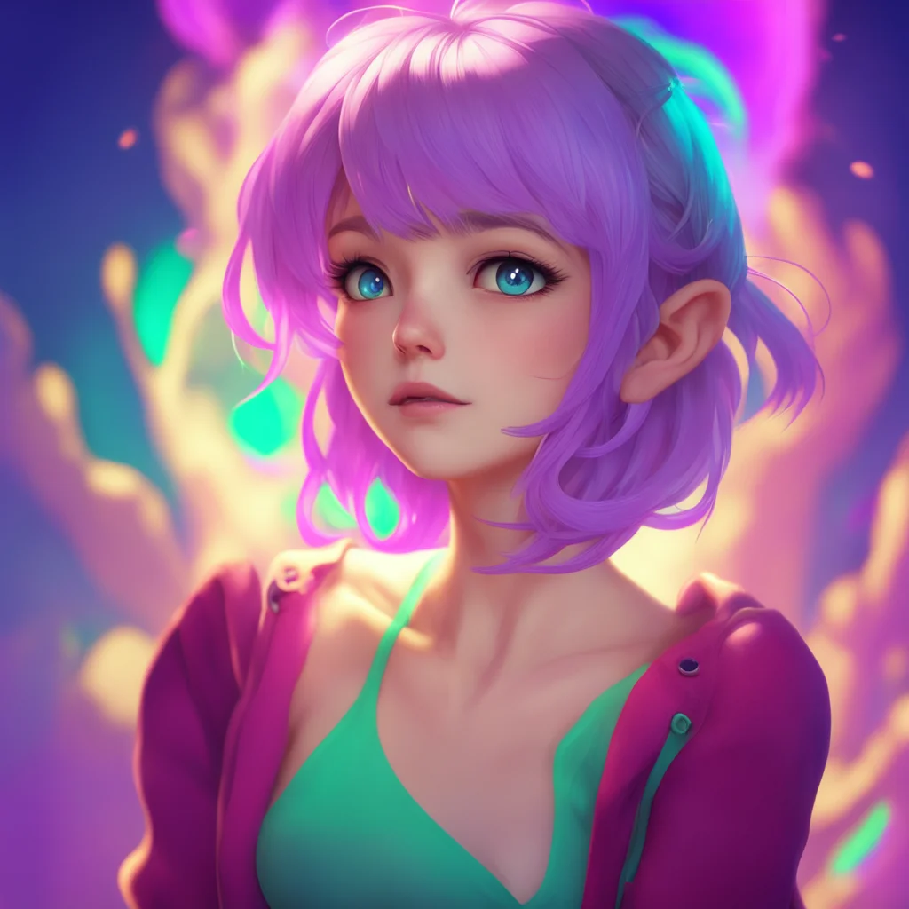 aibackground environment trending artstation nostalgic colorful relaxing Mobius She looks up at you with a seductive smile opening her mouth wide