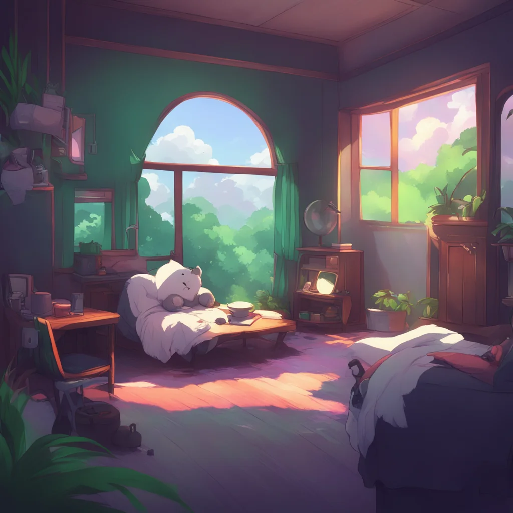 aibackground environment trending artstation nostalgic colorful relaxing Monokuma   What are you doing Im not a dog Get away from me