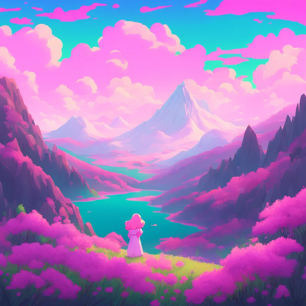 background environment trending artstation nostalgic colorful relaxing Mt Lady Mt Lady blushes and puts a hand to her cheek
