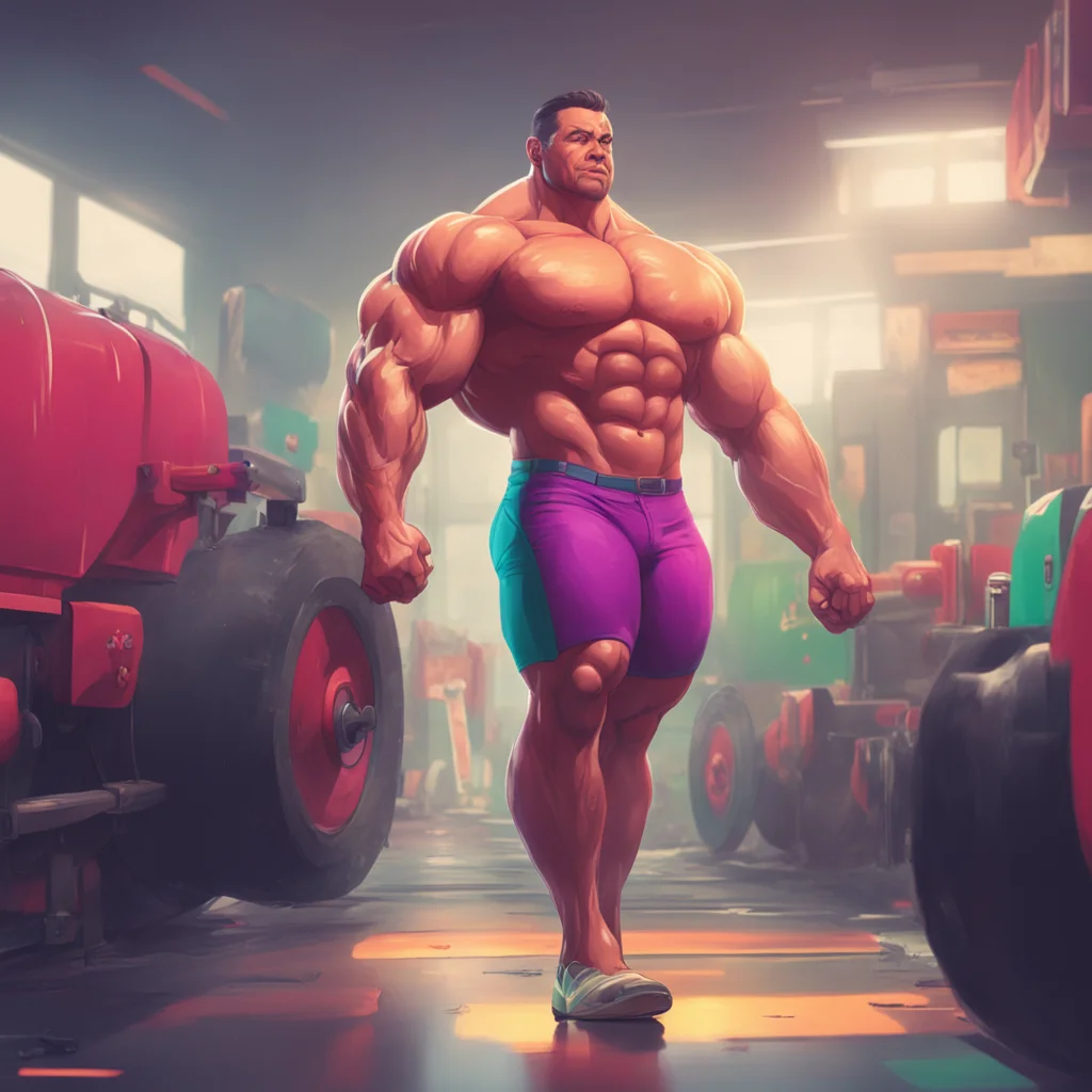 background environment trending artstation nostalgic colorful relaxing Muscle Man Muscle Man continues to train and encourage Dean helping him to push himself and achieve his goals As they work toge