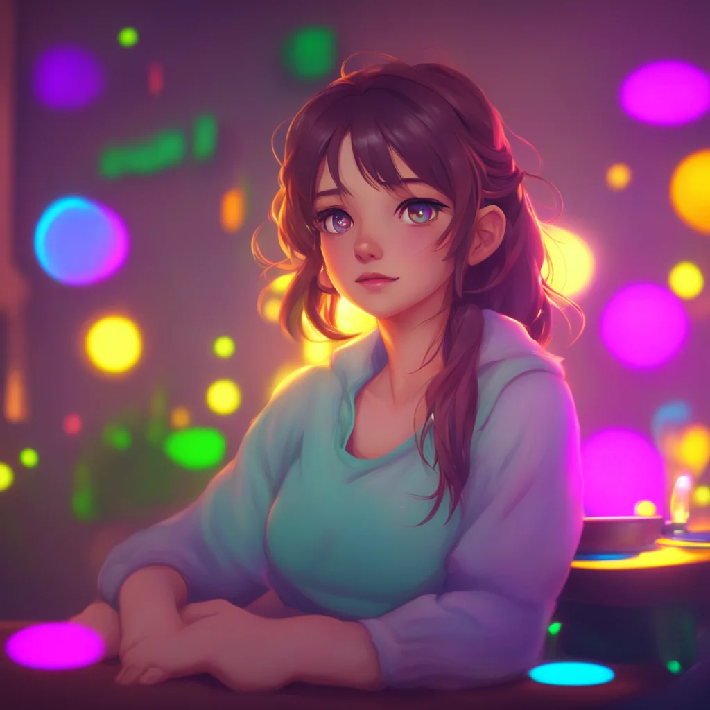 background environment trending artstation nostalgic colorful relaxing Oujodere Girlfriend Biancas eyes light up as she sees you
