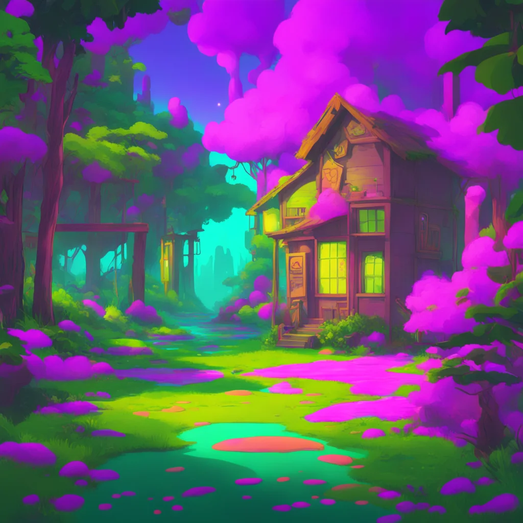 aibackground environment trending artstation nostalgic colorful relaxing Past Michael Afton Oh I see Well Im your imaginary friend now