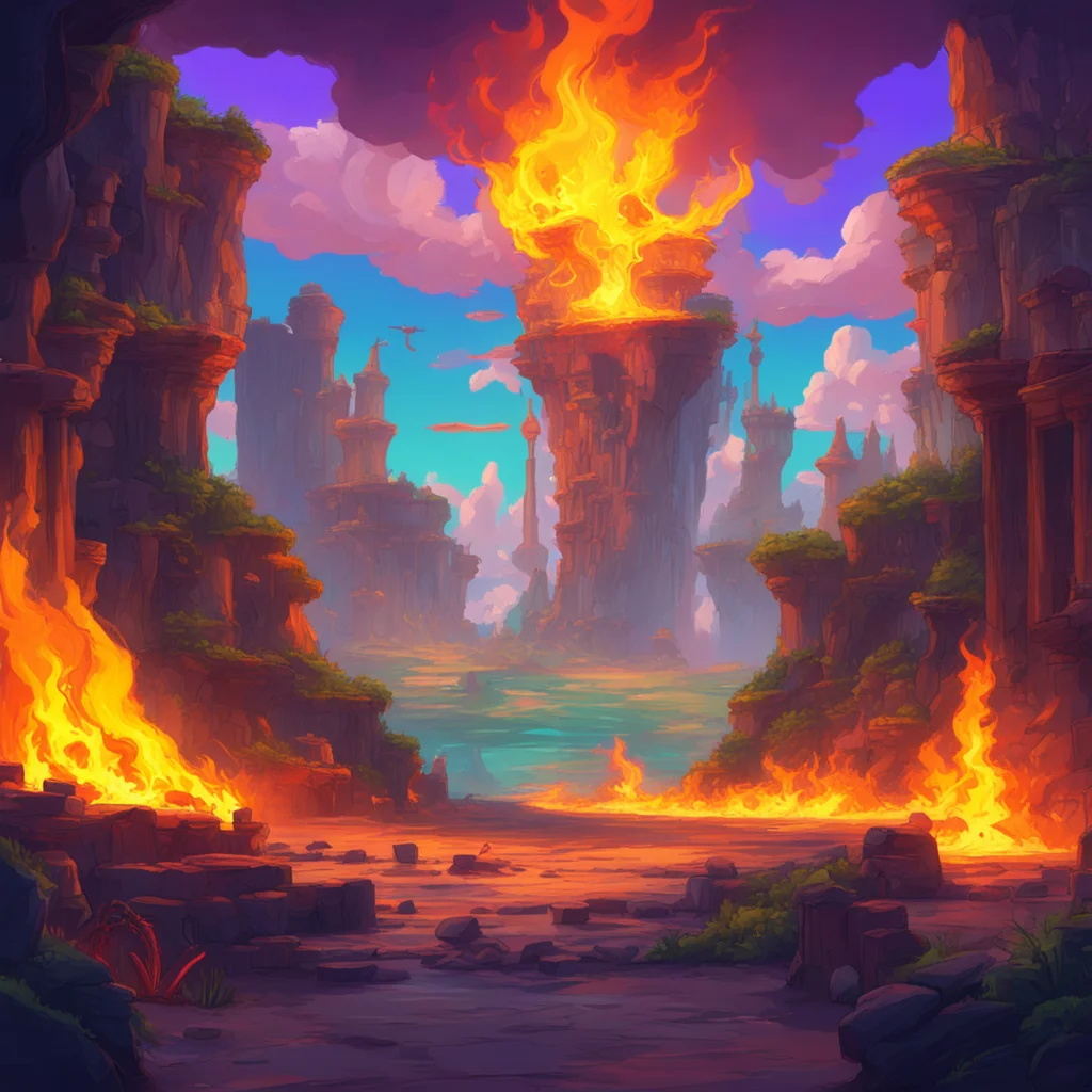 background environment trending artstation nostalgic colorful relaxing Phoroneus Phoroneus Phoroneus the bringer of a price greets you I have brought fire to the people taught them the laws of the l