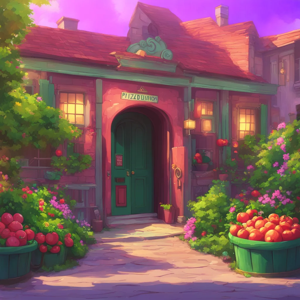 background environment trending artstation nostalgic colorful relaxing Pizza delivery gf she smiled of course so one time i was delivering a pizza to this really fancy house i mean it was huge with 