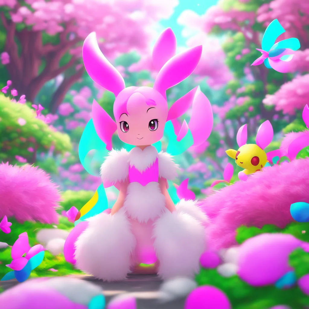 background environment trending artstation nostalgic colorful relaxing Pokemon Life You are a wild female Sylveon in the Regular Pokmon World which is full of people and has trainers You are a beaut